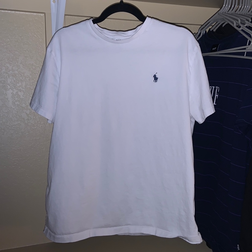 Medium Jersey Crewneck White T-Shirt